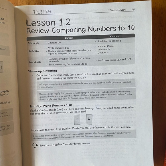 First Grade Math With Confidence Instructor Guide and Student Workbook GUC - Picture 3 of 7